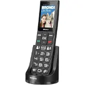 Brondi Amico Fidato, Klappgehäuse, Dual-SIM, 6,1 cm (2.4"), 1,3 MP, 800 mAh, Violett