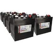 Q-Batteries 48V 225Ah Akku-Satz für Golfcar & Golf Cart | 8x 6DC-225