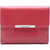 Esquire Leder Geldbörse Helena RFID Wallet Red rot