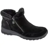 Rieker Damen knöchelhohe Winter-Stiefeletten Schwarz Modell L718800