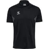 Hummel Authentic Functional Kurzarm-poloshirt Schwarz M Mann Schwarz M