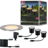 Paulmann Plug & Shine LED Bodeneinbauleuchte Floor Basisset insektenfreundlich