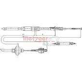 METZGER 10.3149 Kupplungsseil Seilzug für VW Transporter IV Bus (70B, 70C, 7DB, 7DK, 70J, 70K, 7DC, 7DJ) 687/230mm