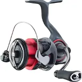 Daiwa 25 Ballistic Air LT, PC LT3000, Beidhändig, Spinning Angelrolle, Frontbremse, 10481-301