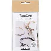 Creativ Company Bastelset für Armbänder aus Süßwasserperlen, inkl. Material u. Anleitung