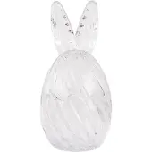 Clayre & Eef Glastopf Ei Ø 9x17 cm Transparant Glas