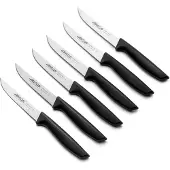 Arcos NIZA KNIFE SET - 6-teiliges Set - Gemüsemesser (110 mm), ideal zum Putzen, Schälen und Schneiden von kleinem Obst und Gemüse.