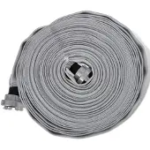 vidaXL Feuerwehrschlauch Flachschlauch 30 m D-Storz Kupplungen 1 Zoll