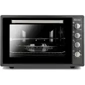 Girmi Grancotto Elektrobackofen 58L 1800W Grau mit Grill Konvektion Rotisserie