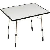 Lafuma Mobilier - Zusammenklappbarer Campingtisch - Table Camping California Carbon - Weiß