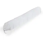 Relaxdays Pflanztunnel, 5 m Länge, Abdeckung gegen Schädlinge, fürs Beet, feinmaschiges Vogelschutznetz, Vlies, weiß