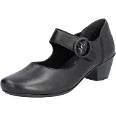 Rieker Spangenpumps, Festtagsschuh, Pumps, Trichterabsatz, mit Klettriemchen