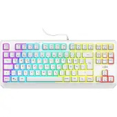 URage Gaming-Tastatur Exodus 220 TKL, Weiß
