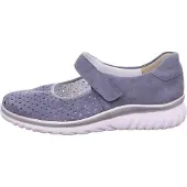 Semler Komfort Slipper Lena Damen 31313135343231 Blau 38 EU