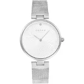Obaku - Armbanduhr - Damen - Quarz - Diamant-Steel - V256LXCIMC