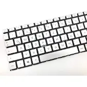 T-ProTek DEUTSCHE - Tastatur Keyboard Silber kompatibel für HP Pavilion 15-eg0735ng (36A00EA)
