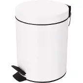 Spirella 7610583163950, 5 l, Rund, Stahl, Weiß, Terrasse, 19 cm