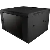 ALLNET Netzwerkschrank 19" 12HE 2-teilig T600mm Schwarz SMB-Serie