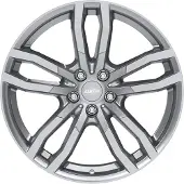 Alutec 20 Zoll Alufelge DriveX 20"x9" 5x120 PCD ET43 72.60mm Felge Grau