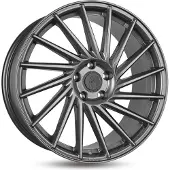 KESKIN KT17 Hurricane palladium painted 8x18 ET45 - LK5/112 ML72.6 Felge Alu