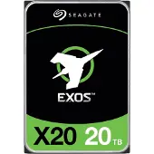 Seagate Enterprise Exos X20, 20 TB, 7200 RPM, 3.5", SAS