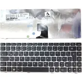 T-ProTek DEUTSCHE - Schwarz Tastatur mit Grau Rahmen kompatibel für Model: Z360-GR