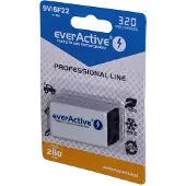 EverActive EVHRL22-320, Wiederaufladbarer Akku, 9V, Nickel-Metallhydrid (NiMH), 9 V, 1 Stück(e), 320 mAh