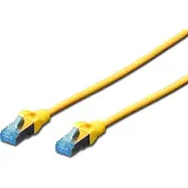 Digitus CAT 5e SF/UTP Patchkabel, 5 m, Cat5e, SF/UTP (S-FTP), Gelb