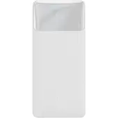 Baseus Bipow Schnelllade-Powerbank 20000Mah 15W Weiss (Übersee-Edition) + Usb-A - Micro Usb 0.25M Kabel Weiss (Ppbd050102)