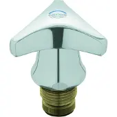 GROHE Oberteil 1/2Zoll, Trecorn-Griff Markierung rot ch