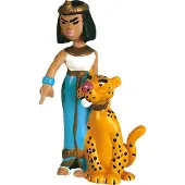 Plastoy SAS 60513 - Kleopatra mit Leopard, 7