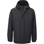 CCM Team Winter Jacket Senior S23, Größe:S, Farbe:schwarz