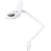 Rebel NAR0463-2 Multifunktionslampe mit Lupe 5D 8 W (60 SMD), weiß