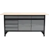 TRIZERATOP Werkbank, Werktisch 1700x600x840mm