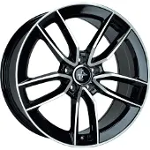 KESKIN KT21 Elegant black front polish 8.5x20 ET42 - LK5/112 ML66.6 Felge Alu