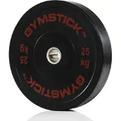 Gymstick 25kg Olympiascheibe Schwarz 25 kg Schwarz 25 kg