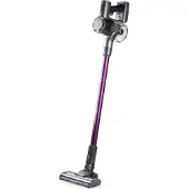 Domo Stabstaubsauger Do247Sv kabellos, Li-Ionen-Akku, 35 Min. Laufzeit, 200 W, HEPA-Filter, 0,45 L, 107,5 cm H, antibakteriell