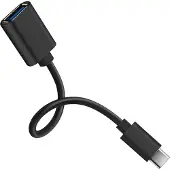 Avizar , Kompakter Adapter (USB auf USB-C), Schwarz