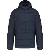 Kariban Leichte Herren-Steppjacke mit Kapuze
