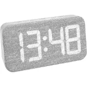 TFA-Dostmann 60.2042.02, Quarzwecker, Rechteck, Grau, Weiß, Drinnen, Erwachsener, LED