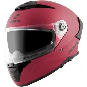 Bogotto FF118 Matt Rot Integralhelm Größe M