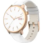 INF Smartwatch mit Überwachung von Herzfrequenz, Blutdruck und Blutsauerstoff Weiß