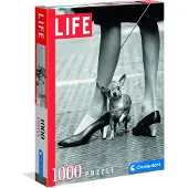 Clementoni -Puzzle 1000 Life2021 Chihuau 39634
