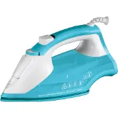 Russell Hobbs 26482-56 Bügeleisen Dampfbügeleisen Keramik-Bügelsohle 2400 W Blau, Weiß