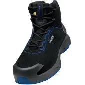 Uvex 1 x-craft Sicherheitsschuh Stiefel S2, schwarz/blau schwarz/blau 41