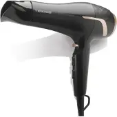 TIROSS Haartrockner 2200 W mit 2 Geschwindigkeiten, 3 Temperaturstufen, Kaltstufe und Ionen-Funktion TS1324