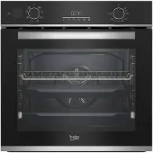 Beko BBIS13300XMSE, Medium, Elektrischer Ofen, 72 l, 3000 W, 72 l, Lüfterunterstützt