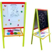 3toysm Whiteboard mit Farbbechern und Farbklammern