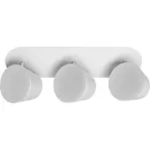 Ledvance 941501150, Strahler Oberflächenbeleuchtung, Nicht austauschbare(s) Leuchtmittel, 3 Glühbirne(n), LED, 4000 K, Weiß