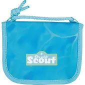 Scout Geldbörse Brustbeutel Water Lily hellblau